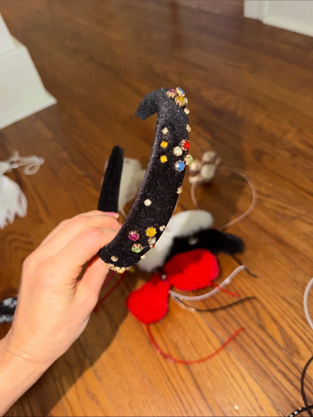 Headbands Bari Lynn Sparkly Emoji assorted